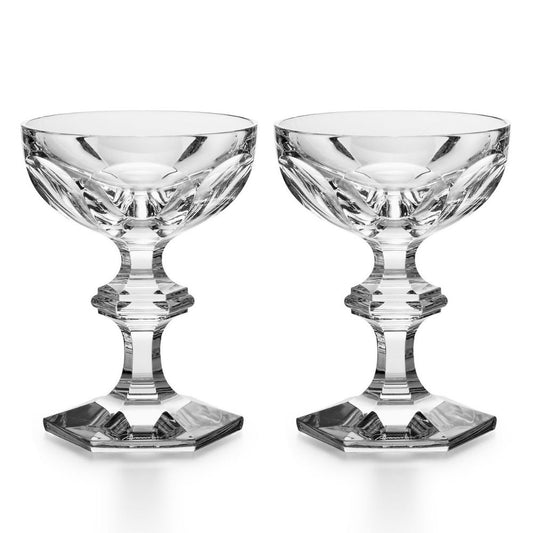 Set 2 cupe din cristal, 170 ml, transparent, Harcourt 1841 - BACCARAT