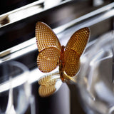 Sculptura aurie din cristal, Papillon Lucky Butterfly Diamond - BACCARAT Sculptura aurie din cristal, Papillon Lucky Butterfly Diamond - BACCARAT