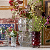 Vaza rosie din cristal, Louxor by Thomas Bastide - BACCARAT Vaza rosie din cristal, Louxor by Thomas Bastide - BACCARAT