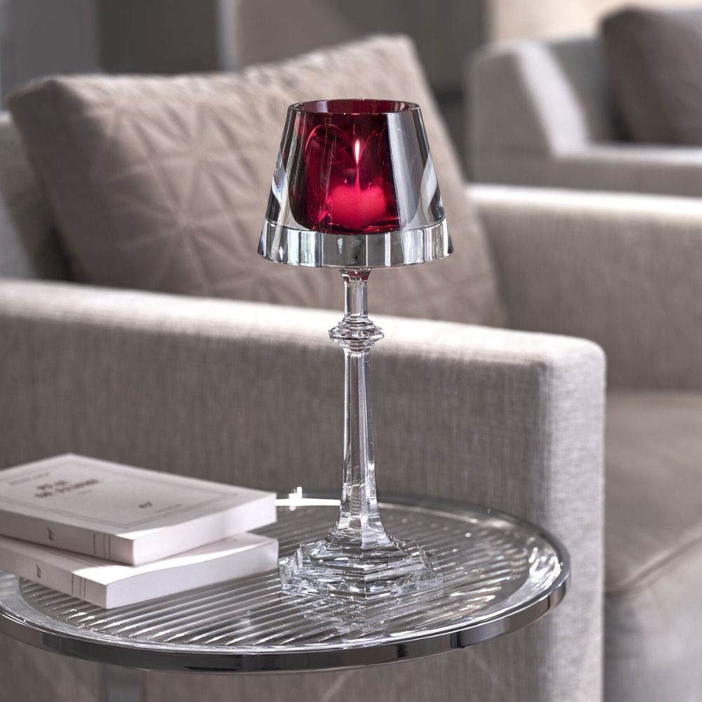 Sfesnic My Fire, rosu, Harcourt by Philippe Starck - BACCARAT Sfesnic My Fire, rosu, Harcourt by Philippe Starck - BACCARAT