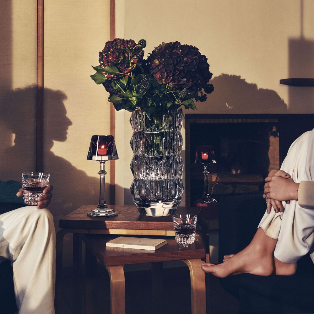 Sfesnic My Fire, rosu, Harcourt by Philippe Starck - BACCARAT Sfesnic My Fire, rosu, Harcourt by Philippe Starck - BACCARAT