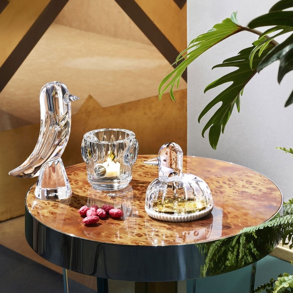 Vaza din cristal, Bird, Faunacrystopolis by Jaime Hayon - BACCARAT Vaza din cristal, Bird, Faunacrystopolis by Jaime Hayon - BACCARAT