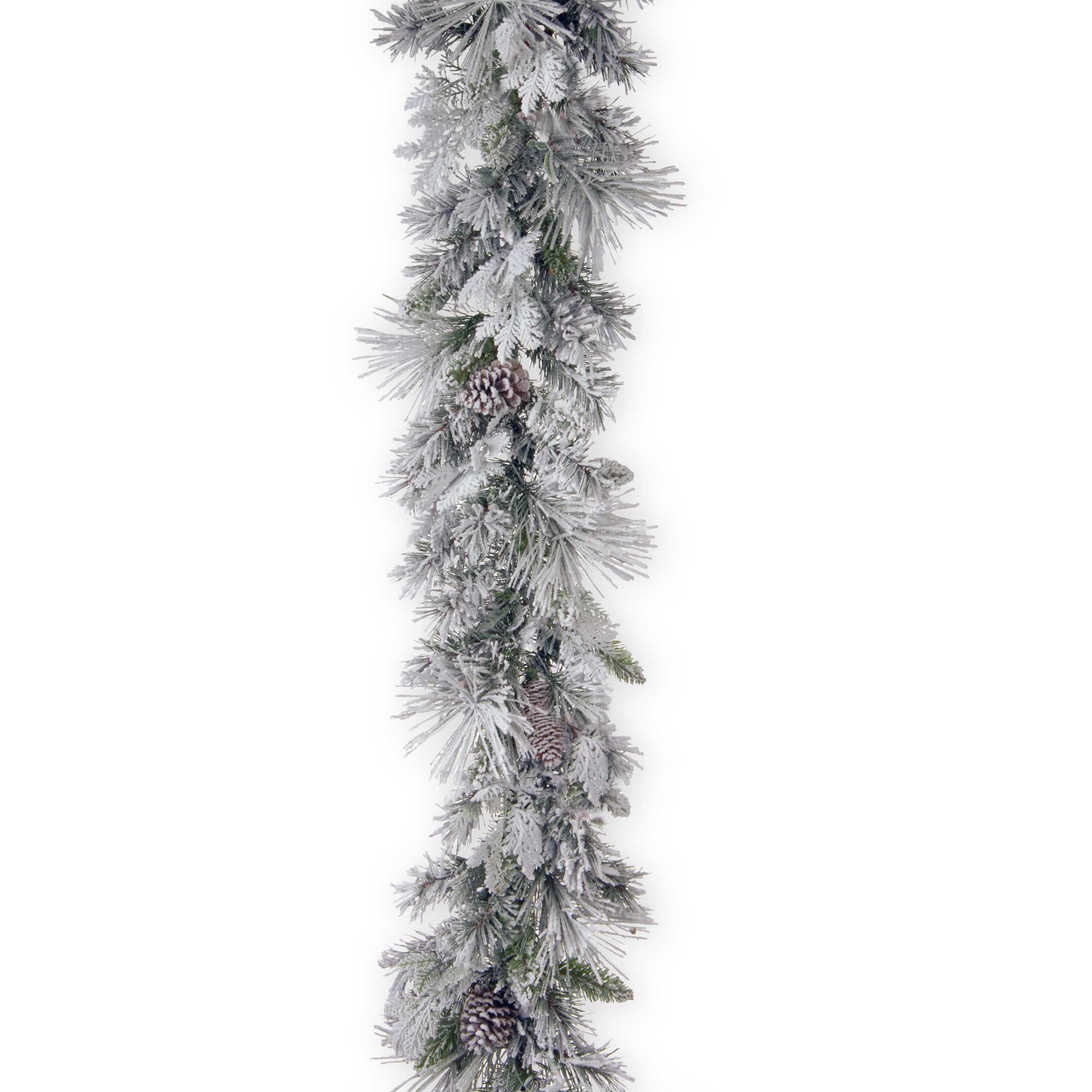 Ghirlanda Snowy Falkirk, alb, 274 cm  - SIMONA'S CHRISTMAS Ghirlanda Snowy Falkirk, alb, 274 cm  - SIMONA'S CHRISTMAS