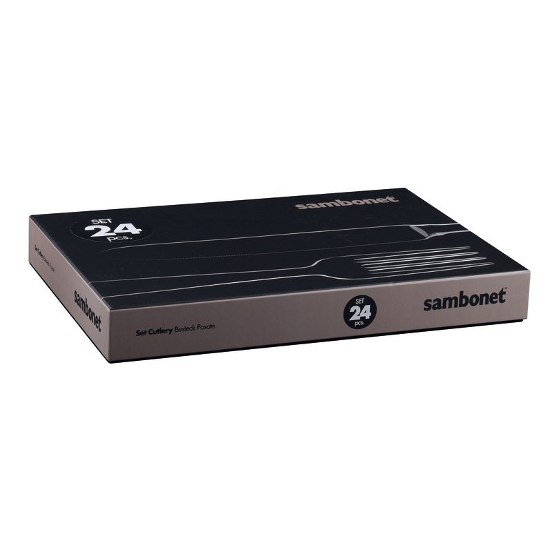 Set tacamuri 24 de piese, colectia Contour - SAMBONET Set tacamuri 24 de piese, colectia Contour - SAMBONET