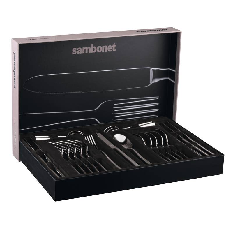 Set tacamuri 24 de piese, colectia Baguette - SAMBONET Set tacamuri 24 de piese, colectia Baguette - SAMBONET