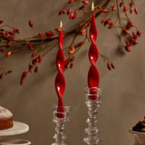Lumanare spirala, rosu lacuit, 27 cm, Fiamma - SIMONA'S COLLECTION Lumanare spirala, rosu lacuit, 27 cm, Fiamma - SIMONA'S COLLECTION