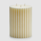 Lumanare decorativa ivoar, cu 3 fitile, 20 cm, Rustic Righe - SIMONA'S COLLECTION Lumanare decorativa ivoar, cu 3 fitile, 20 cm, Rustic Righe - SIMONA'S COLLECTION