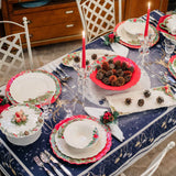 Farfurie pentru desert, Coroa de Natal - BORDALLO PINHEIRO Farfurie pentru desert, Coroa de Natal - BORDALLO PINHEIRO