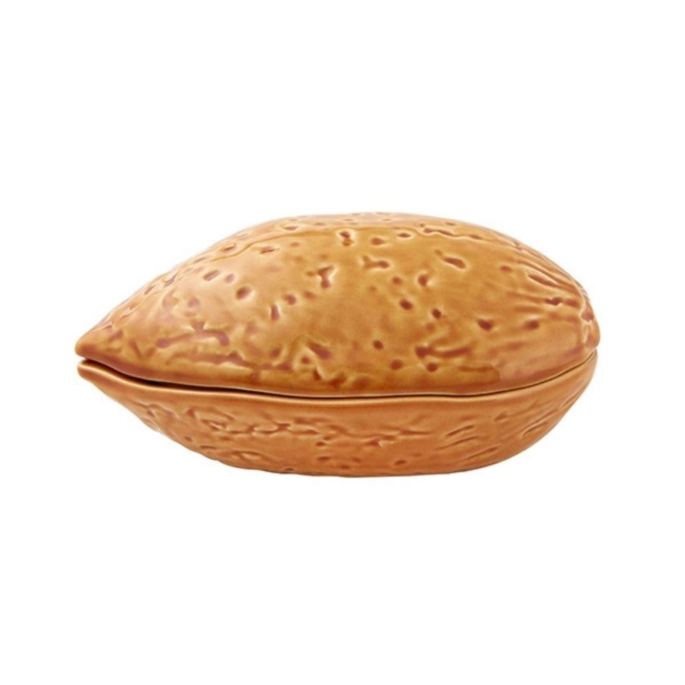 Cutie ceramica migdala, Frutos Secos - BORDALLO PINHEIRO Cutie ceramica migdala, Frutos Secos - BORDALLO PINHEIRO