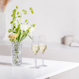 Set 2 pahare de sampanie, 240 ml, Carat by Lena Bergstrom - ORREFORS Set 2 pahare de sampanie, 240 ml, Carat by Lena Bergstrom - ORREFORS