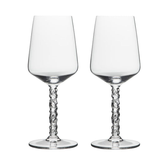 Set 2 pahare pentru vin, 440 ml, Carat by Lena Bergstrom - ORREFORS
