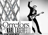 Bol decorativ din cristal, colectia Karl Lagerfeld - ORREFORS Bol decorativ din cristal, colectia Karl Lagerfeld - ORREFORS
