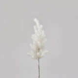 Ramura decorativa de pin cu glitter irizat, alb, 86 cm - SIMONA'S Christmas Ramura decorativa de pin cu glitter irizat, alb, 86 cm - SIMONA'S Christmas