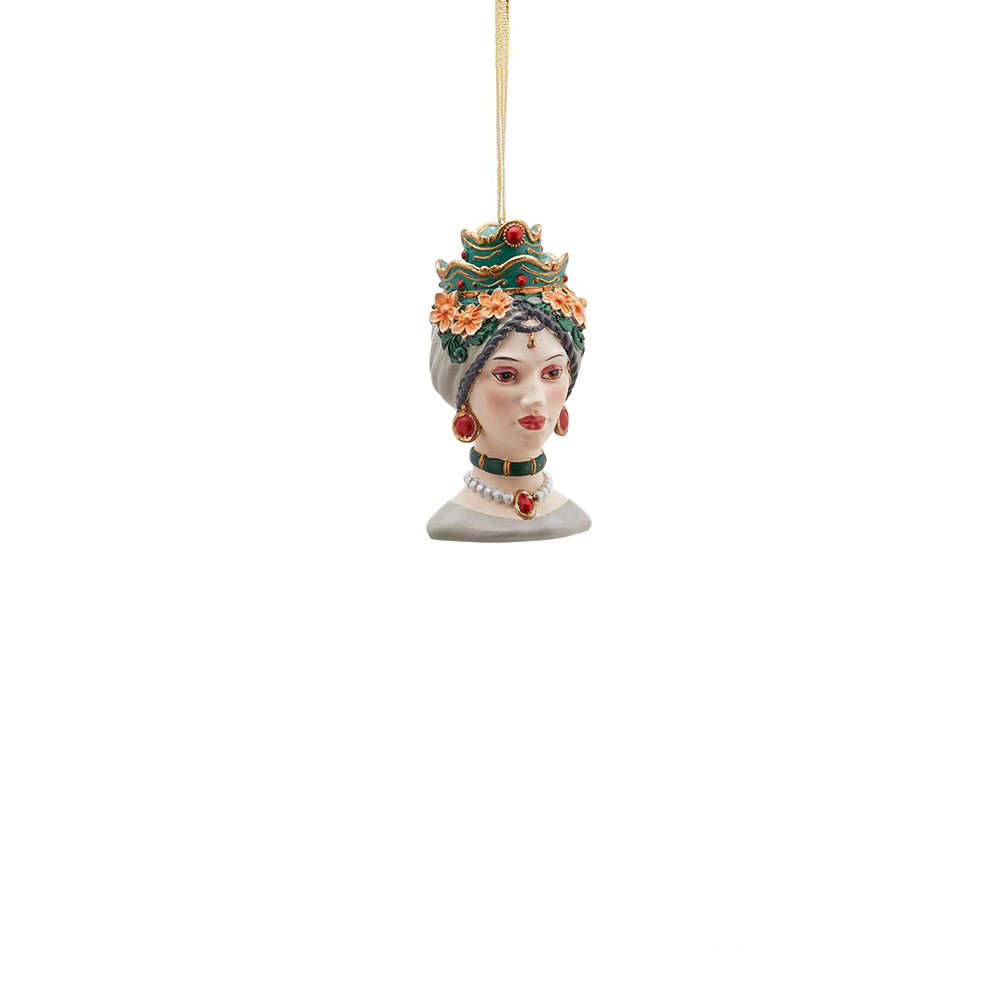 Ornament Audenzia Sicily, verde, 10 cm - SIMONA'S Christmas Ornament Audenzia Sicily, verde, 10 cm - SIMONA'S Christmas