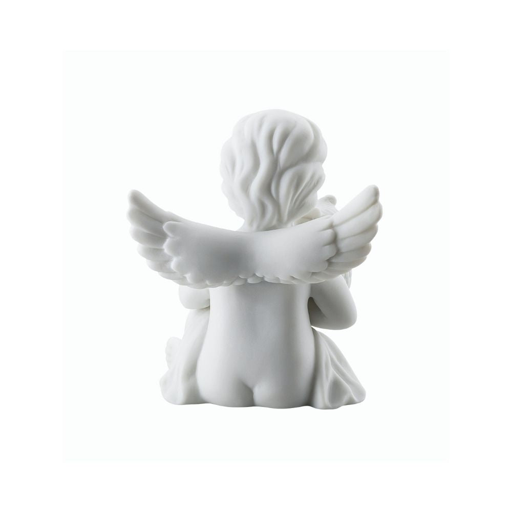 Figurina din portelan, inger cu bufnita, 6 cm, Angels - ROSENTHAL Figurina din portelan, inger cu bufnita, 6 cm, Angels - ROSENTHAL