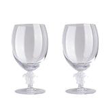 Set doua pahare pentru vin rosu, transparent, Medusa Lumiere - VERSACE Set doua pahare pentru vin rosu, transparent, Medusa Lumiere - VERSACE