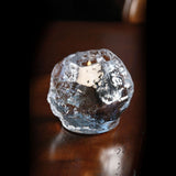 Sfesnic din sticla, 7 cm, Snowball by Ann Wolff - KOSTA BODA Sfesnic din sticla, 7 cm, Snowball by Ann Wolff - KOSTA BODA