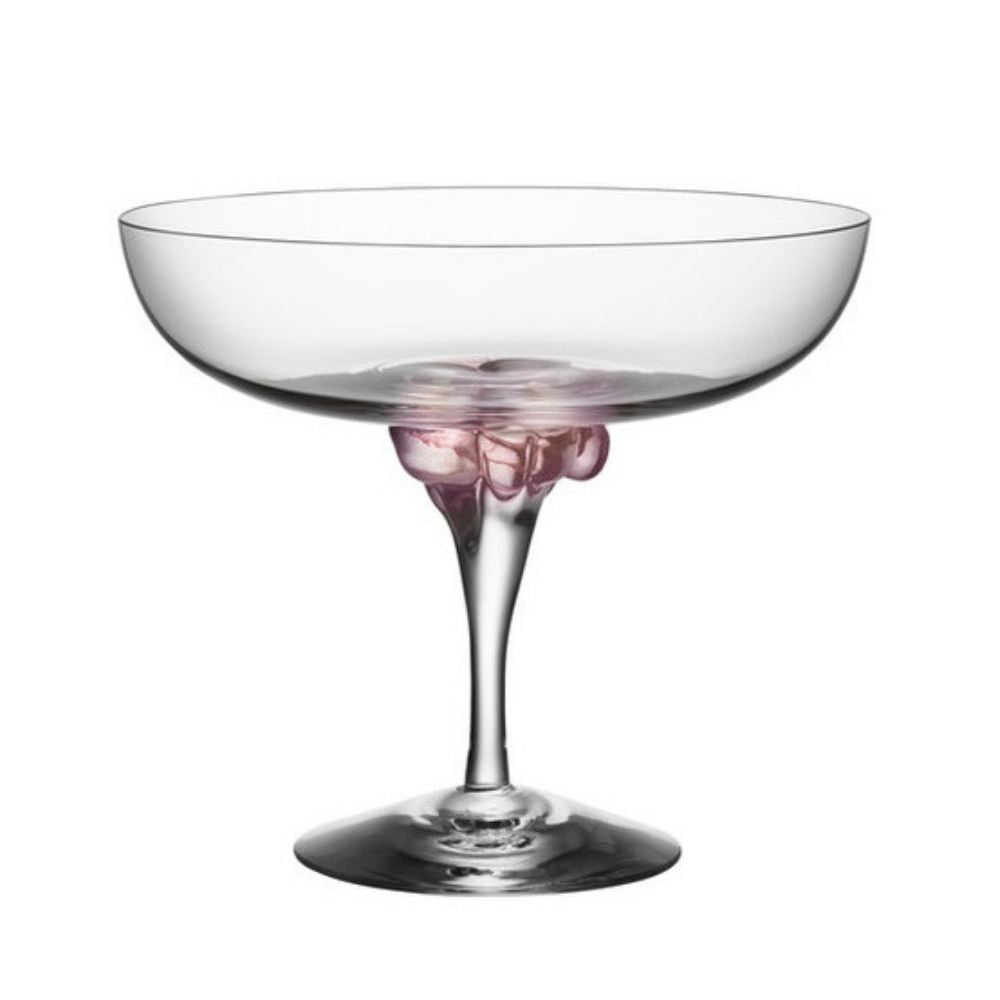 Pahar cupa pentru cocktail, 320 ml, roz, Sugar Dandy by Asa Jungnelius - Kosta Boda Pahar cupa pentru cocktail, 320 ml, roz, Sugar Dandy by Asa Jungnelius - Kosta Boda