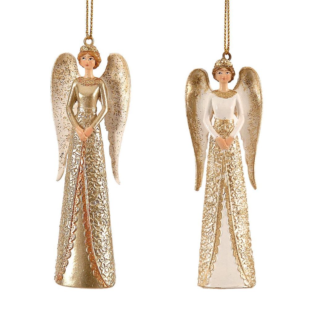 Decoratiune inger Areilla, auriu, 10 cm - SIMONA'S Christmas Decoratiune inger Areilla, auriu, 10 cm - SIMONA'S Christmas