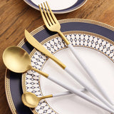 Cutit pentru peste, placat cu aur 24 k, Goa White Gold - CUTIPOL Cutit pentru peste, placat cu aur 24 k, Goa White Gold - CUTIPOL