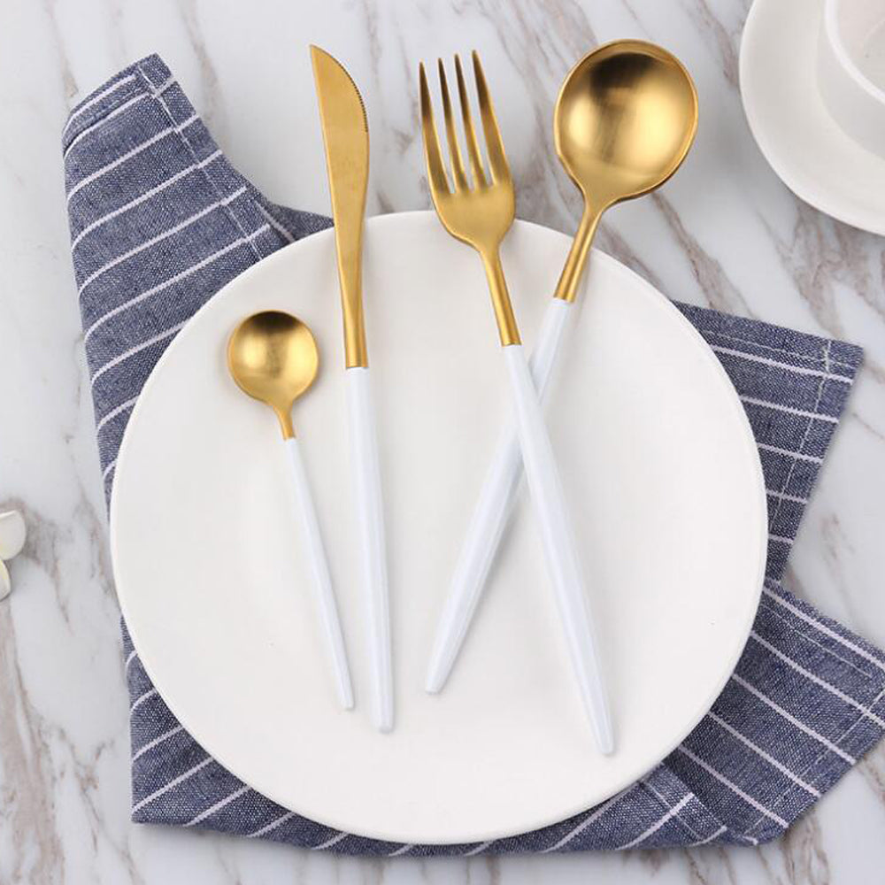 Spatula servire prajituri, placata cu aur 24 k, Goa White Gold - CUTIPOL Spatula servire prajituri, placata cu aur 24 k, Goa White Gold - CUTIPOL