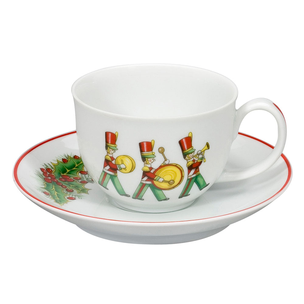 Set 6 cesti pentru espresso si farfurii, Christmas Magic - VISTA ALEGRE Set 6 cesti pentru espresso si farfurii, Christmas Magic - VISTA ALEGRE