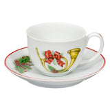 Set 6 cesti pentru espresso si farfurii, Christmas Magic - VISTA ALEGRE Set 6 cesti pentru espresso si farfurii, Christmas Magic - VISTA ALEGRE