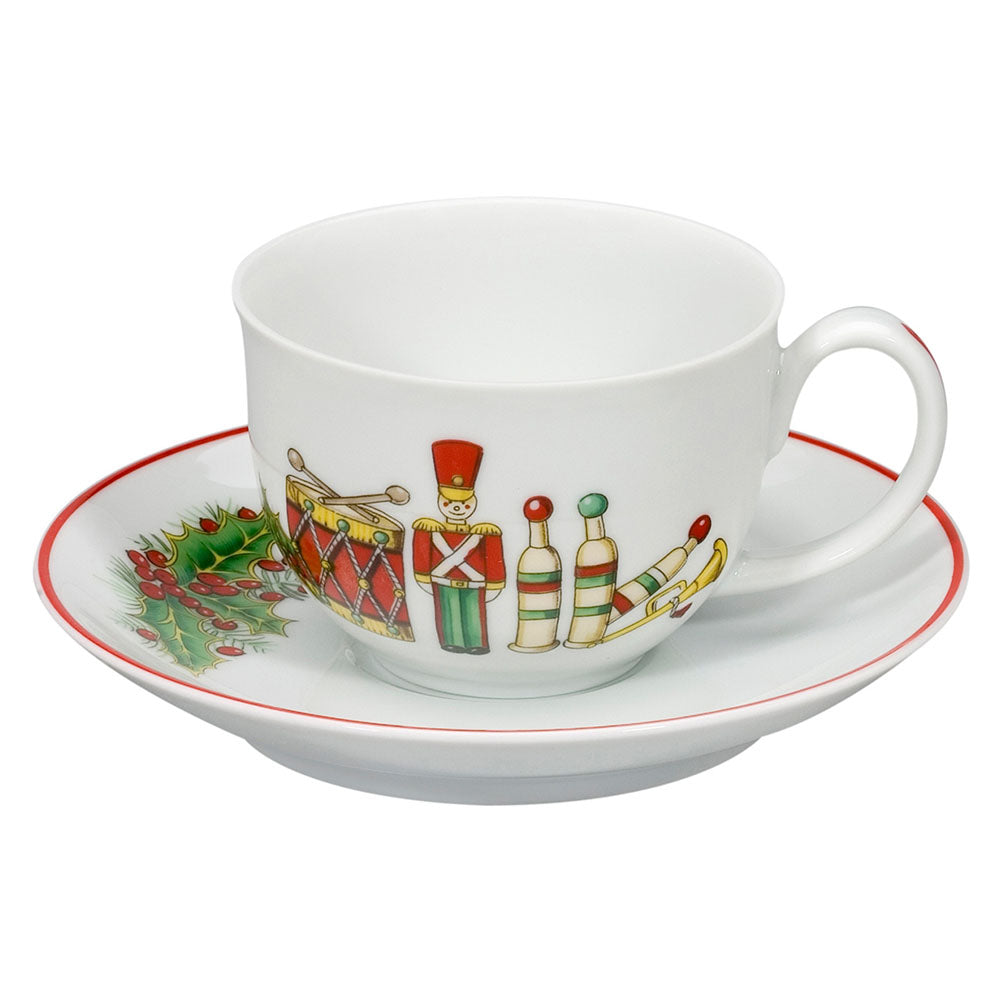 Set 6 cesti pentru espresso si farfurii, Christmas Magic - VISTA ALEGRE Set 6 cesti pentru espresso si farfurii, Christmas Magic - VISTA ALEGRE