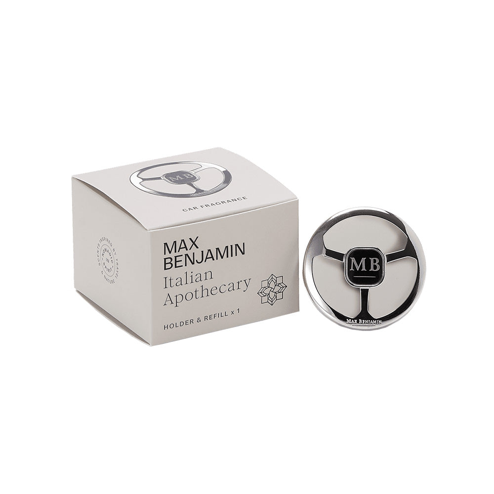 Aromatizator pentru masina, Italian Apothecary, Car Fragrance - MAX BENJAMIN Aromatizator pentru masina, Italian Apothecary, Car Fragrance - MAX BENJAMIN