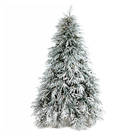Brad artificial Flocked Caledonian, 700 leduri, 228 cm  - SIMONA'S CHRISTMAS
