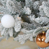 Brad artificial Flocked Renfrew, alb, 240 cm  - SIMONA'S CHRISTMAS Brad artificial Flocked Renfrew, alb, 240 cm  - SIMONA'S CHRISTMAS