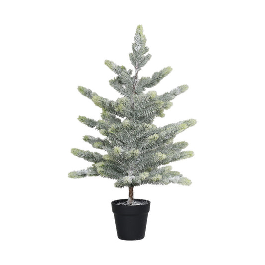Brad inzapezit in ghiveci Noble, verde, 75 cm - SIMONA'S CHRISTMAS