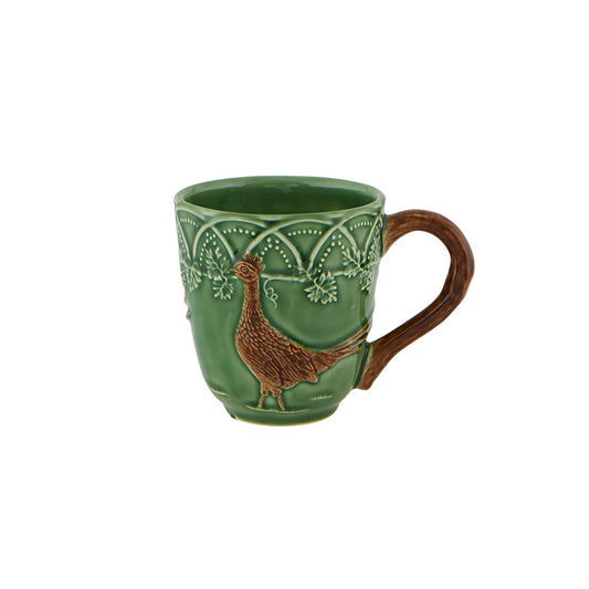 Cana ceramica, Pheasant Bosque  - BORDALLO PINHEIRO