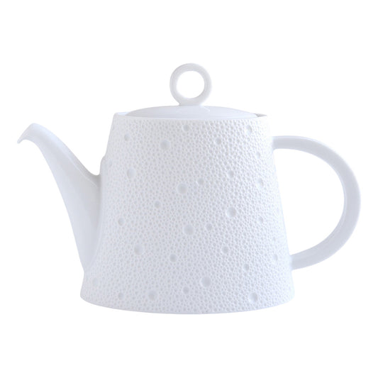 Ceainic din portelan, Ecume White - BERNARDAUD