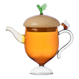 Ceainic din sticla, Acorns by Alessandra Baldereschi - ICHENDORF Ceainic din sticla, Acorns by Alessandra Baldereschi - ICHENDORF