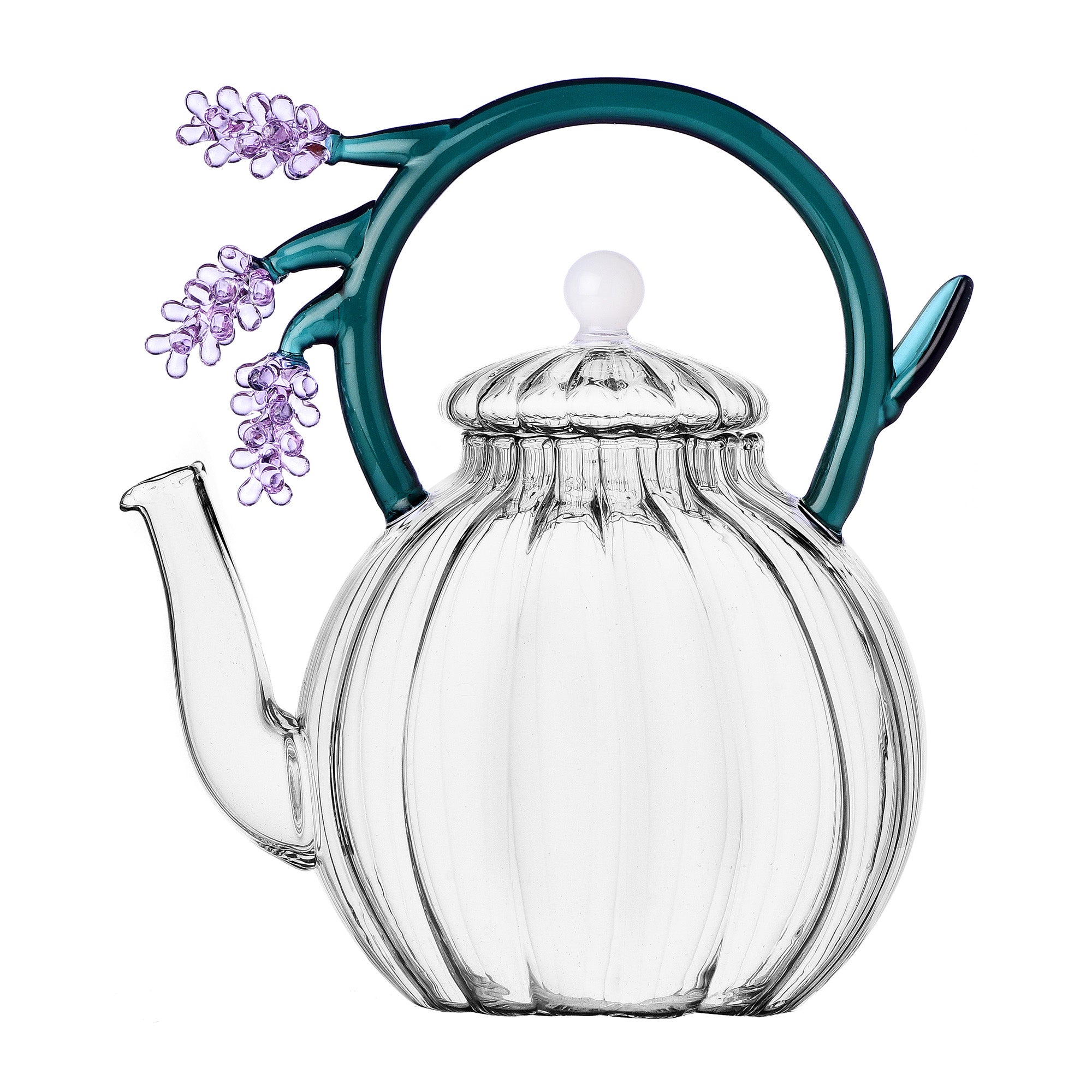 Ceainic din sticla, Lavender, Botanica by Alessandra Baldereschi - ICHENDORF Ceainic din sticla, Lavender, Botanica by Alessandra Baldereschi - ICHENDORF