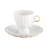 Ceasca pentru cafea si farfurie, 200 ANOS - VISTA ALEGRE Ceasca pentru cafea si farfurie, 200 ANOS - VISTA ALEGRE