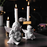 Figurina din portelan, ingeri cu coronita, 6 cm, Angels - ROSENTHAL Figurina din portelan, ingeri cu coronita, 6 cm, Angels - ROSENTHAL