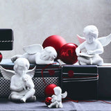 Figurina din portelan, ingeri cu coronita, 6 cm, Angels - ROSENTHAL Figurina din portelan, ingeri cu coronita, 6 cm, Angels - ROSENTHAL