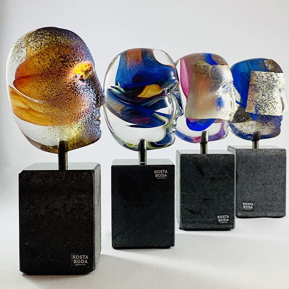 Sculptura cu suport Brains Mercurius by Bertil Vallien - Editie Limitata - KOSTA BODA Sculptura cu suport Brains Mercurius by Bertil Vallien - Editie Limitata - KOSTA BODA