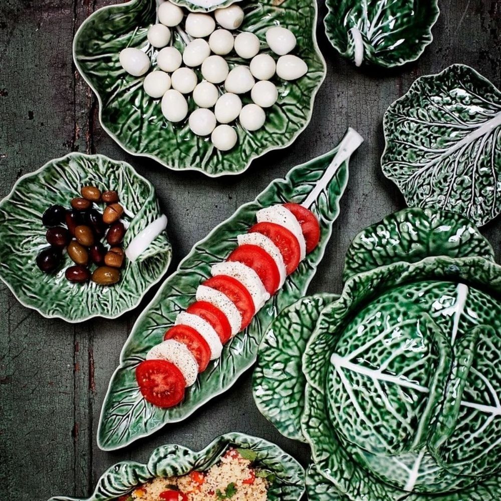 Bol pentru salata, 22 cm, Couve - BORDALLO PINHEIRO Bol pentru salata, 22 cm, Couve - BORDALLO PINHEIRO