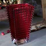Vaza dreptunghiulara rosie din cristal, 20 cm, Eye - BACCARAT Vaza dreptunghiulara rosie din cristal, 20 cm, Eye - BACCARAT