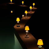 Veioza Floarea Soarelui, albastru, Firefly - LLADRO Veioza Floarea Soarelui, albastru, Firefly - LLADRO