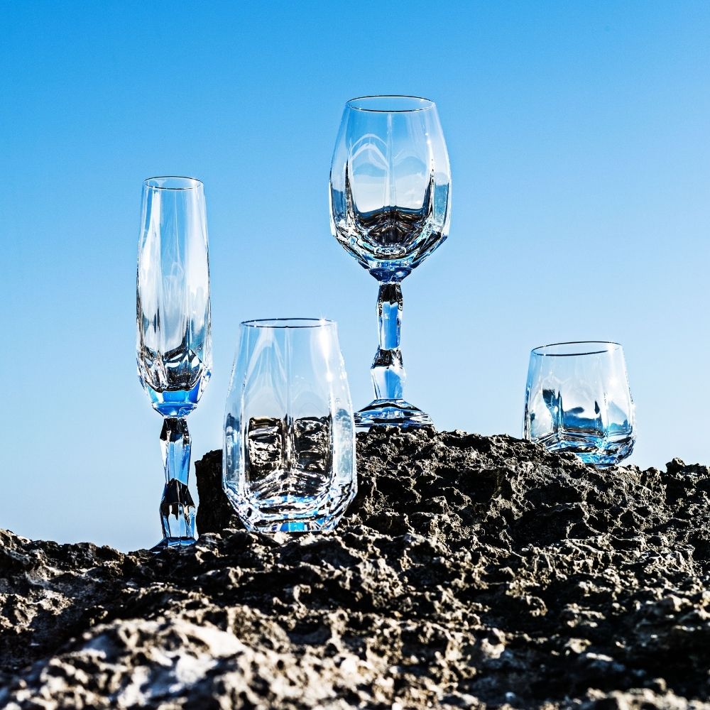 Set 2 pahare inalte, 500 ml, Gemstone - VISTA ALEGRE Set 2 pahare inalte, 500 ml, Gemstone - VISTA ALEGRE