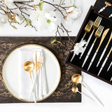 Cutit pentru peste, placat cu aur 24 k, Goa White Gold - CUTIPOL Cutit pentru peste, placat cu aur 24 k, Goa White Gold - CUTIPOL
