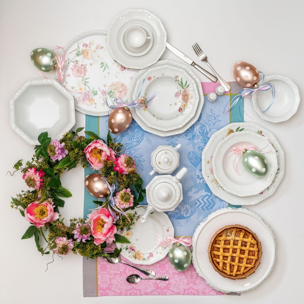 Farfurie pentru supa, Maria Pink Rose by Regula Studli - ROSENTHAL Farfurie pentru supa, Maria Pink Rose by Regula Studli - ROSENTHAL