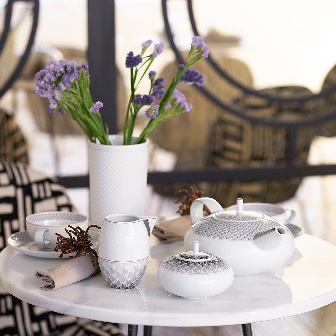 Ceasca pentru cafea si farfurie, Maya - VISTA ALEGRE Ceasca pentru cafea si farfurie, Maya - VISTA ALEGRE