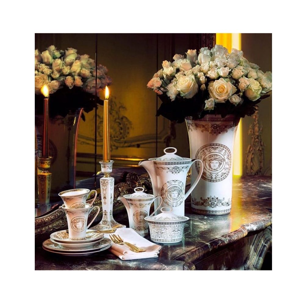 Cafetiera din portelan, Medusa Gala - VERSACE Cafetiera din portelan, Medusa Gala - VERSACE