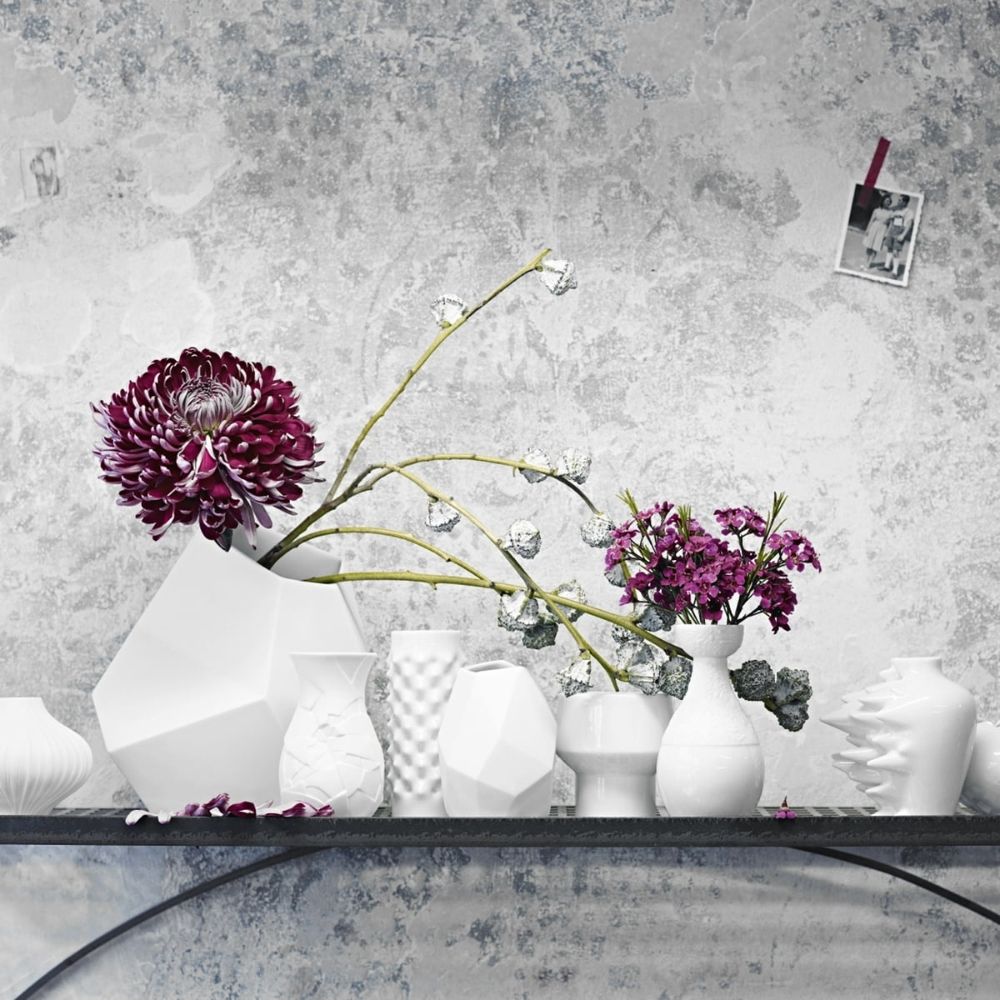 Vaza alba din portelan, 9 cm, Surface White Mat - ROSENTHAL Vaza alba din portelan, 9 cm, Surface White Mat - ROSENTHAL