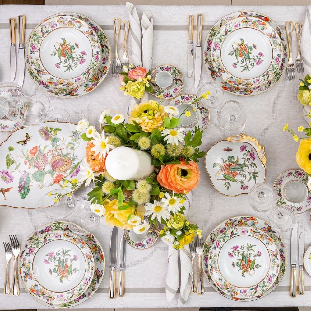 Scrumiera din portelan Flowers, Paco Real - VISTA ALEGRE Scrumiera din portelan Flowers, Paco Real - VISTA ALEGRE
